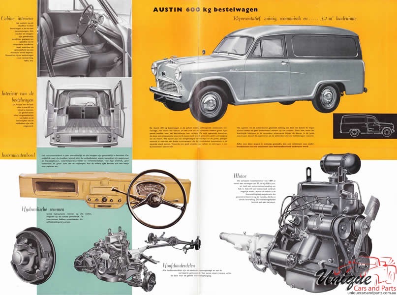 1955 Austin A50 Van Brochure Page 6